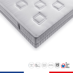 Matelas CHALLENGE , ressort ensachés, très ferme, H24