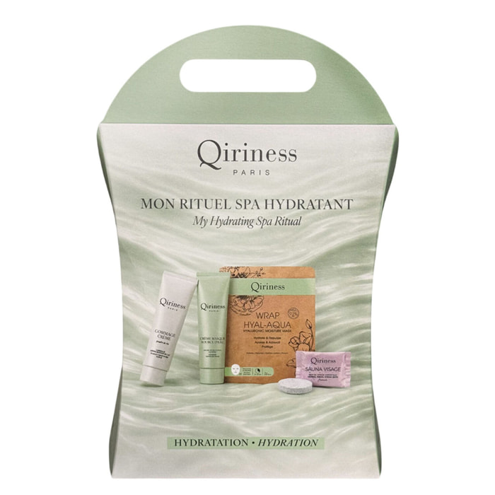 Rituel Spa Hydratant - Coffret Masque Wrap Hyal Aqua + 3 Produits