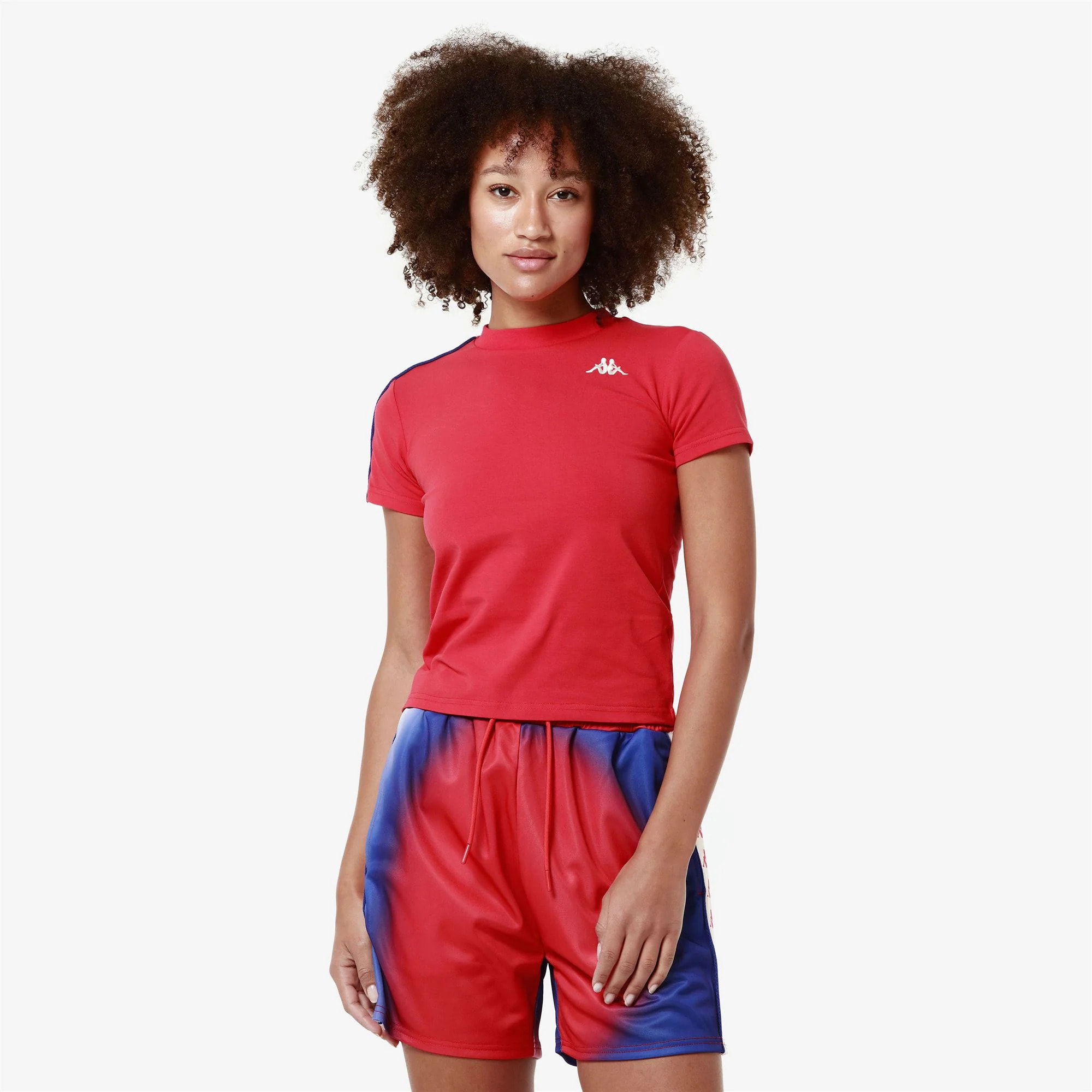 Kappa - T-Shirts & Top Donna Rosso - 222 BANDA LUISE