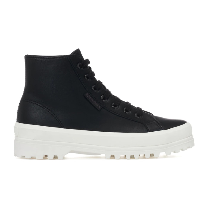 Stivaletti Superga Uomo Donna Nero 2341 Alpina Nappa