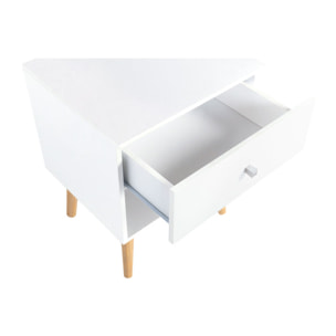 Tables de chevets Emmie 1 tiroir - lot de 2