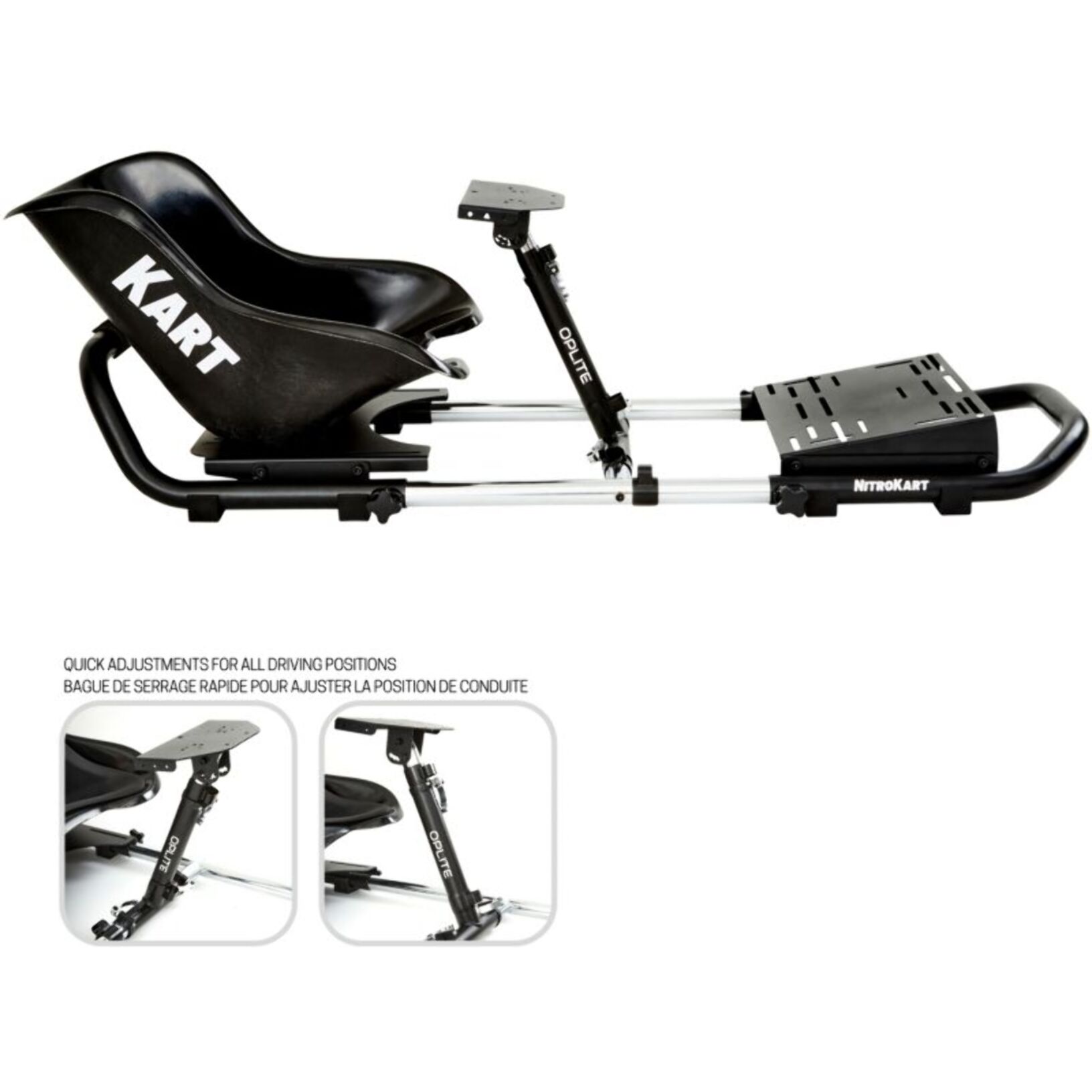 Siège de simulation OPLITE Nitrokart Family Pack Cockpit