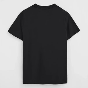 Pack hombre de dos camisetas negra y blanca de manga corta y bordado Rigby Go