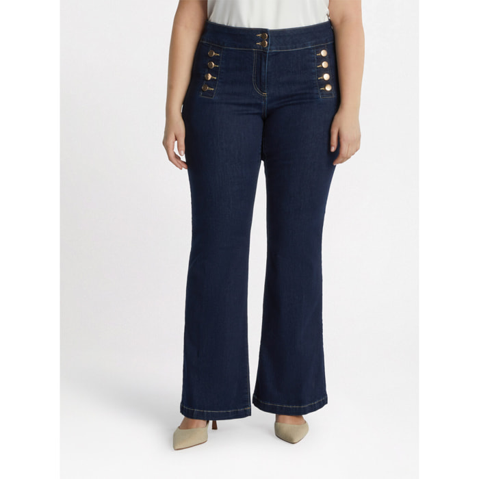 Fiorella Rubino - Jeans flare - Blu