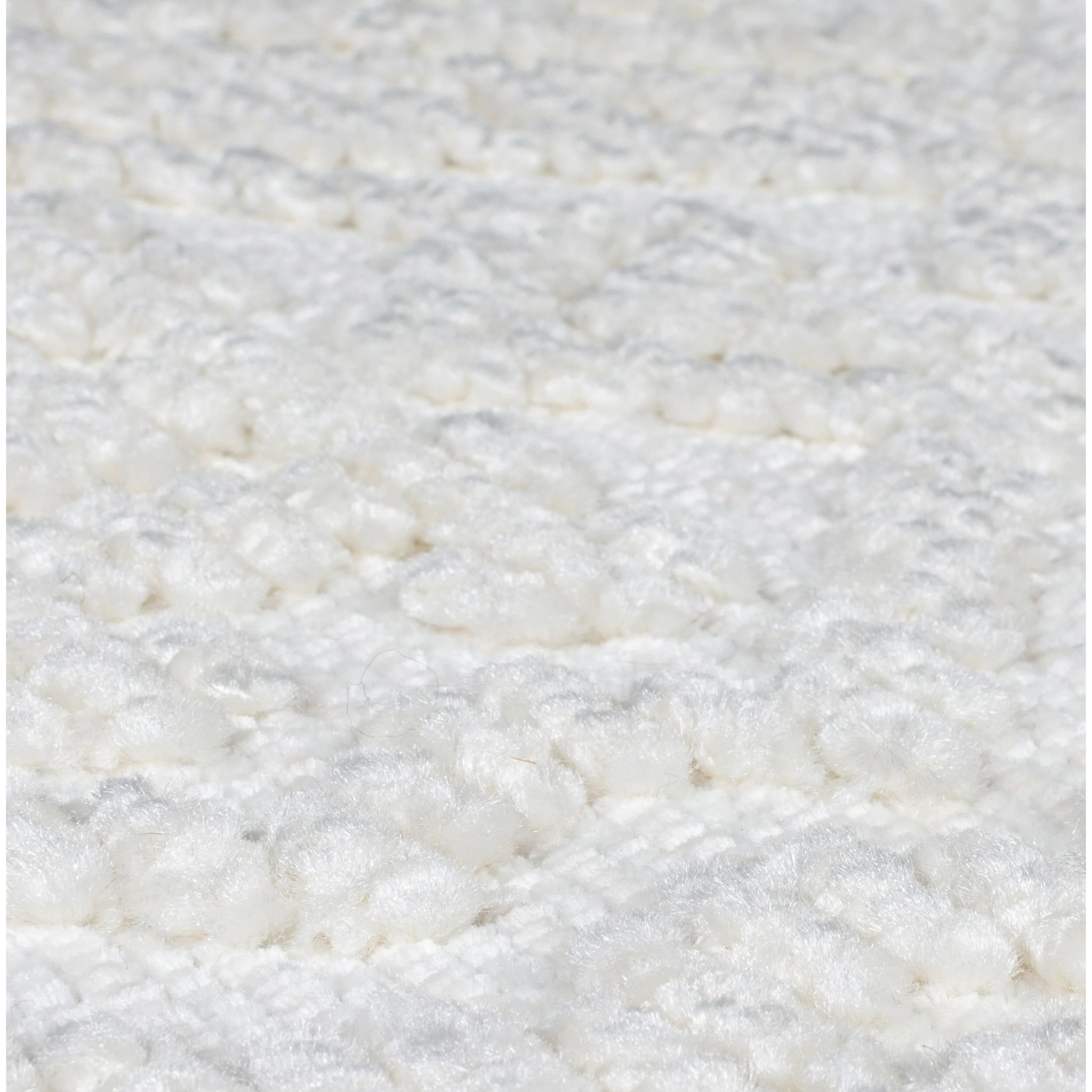 Tapis lavable de couloir JAIPUR Ivoire