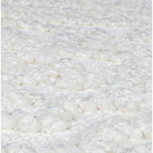 Tapis lavable de couloir JAIPUR Ivoire