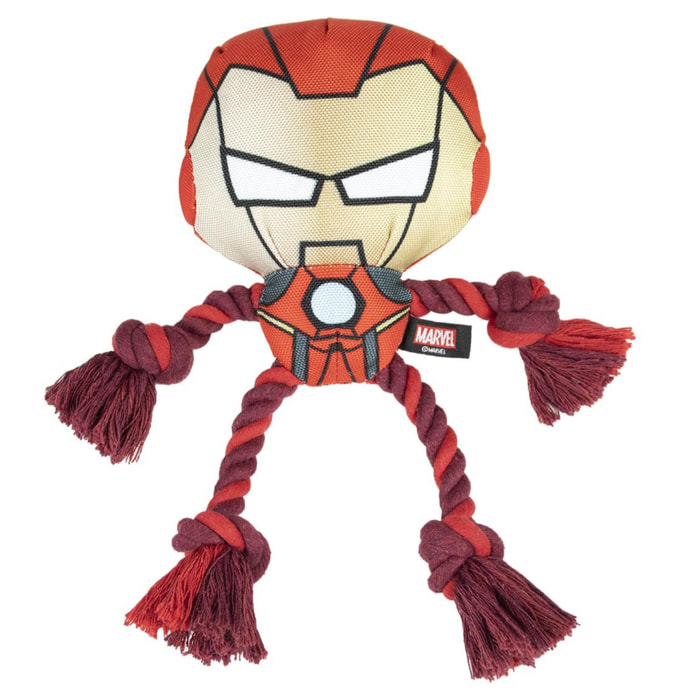 Juguete para perros cuerda diseño avengers iron man