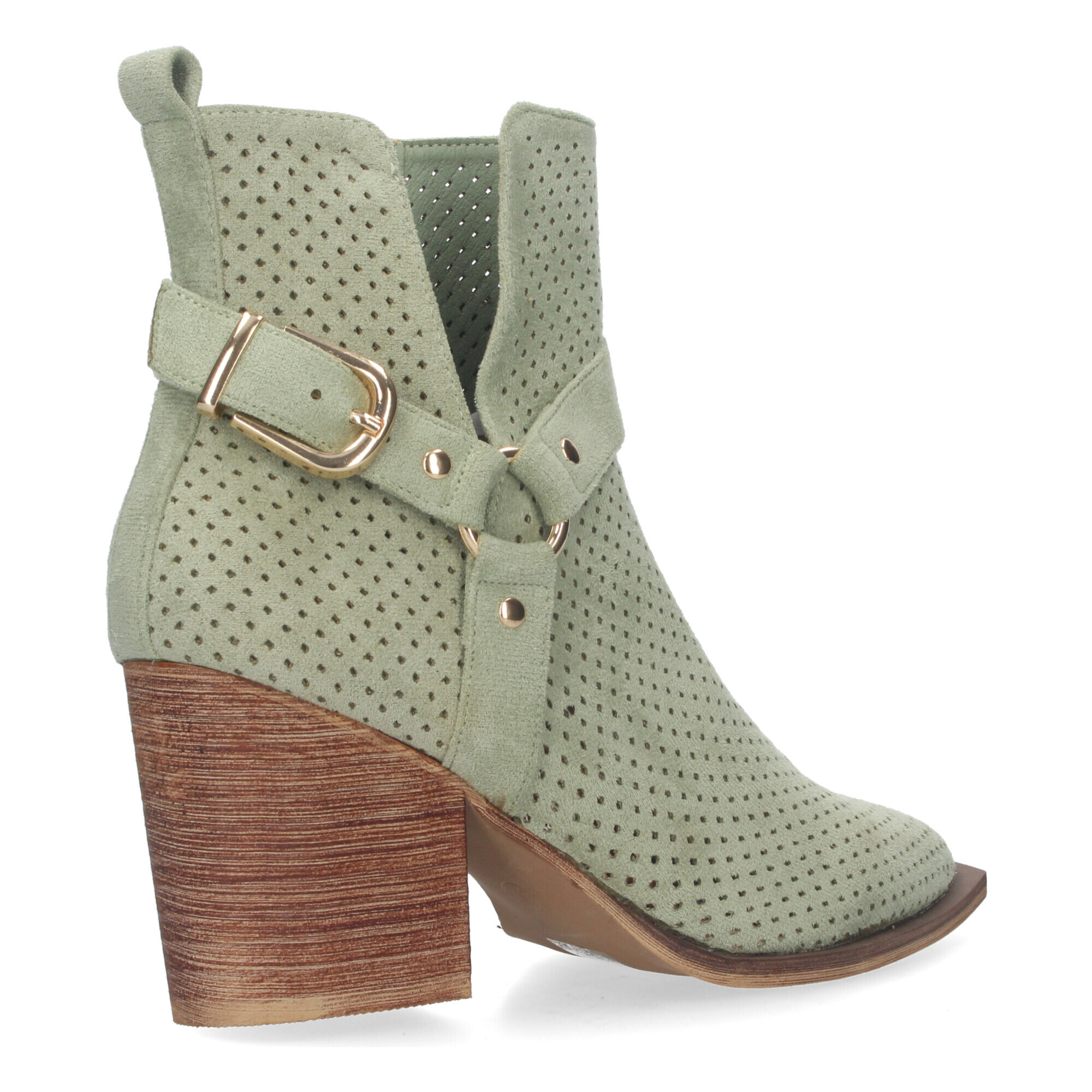 Botines de Mujer con Tacón Campero Elegantes