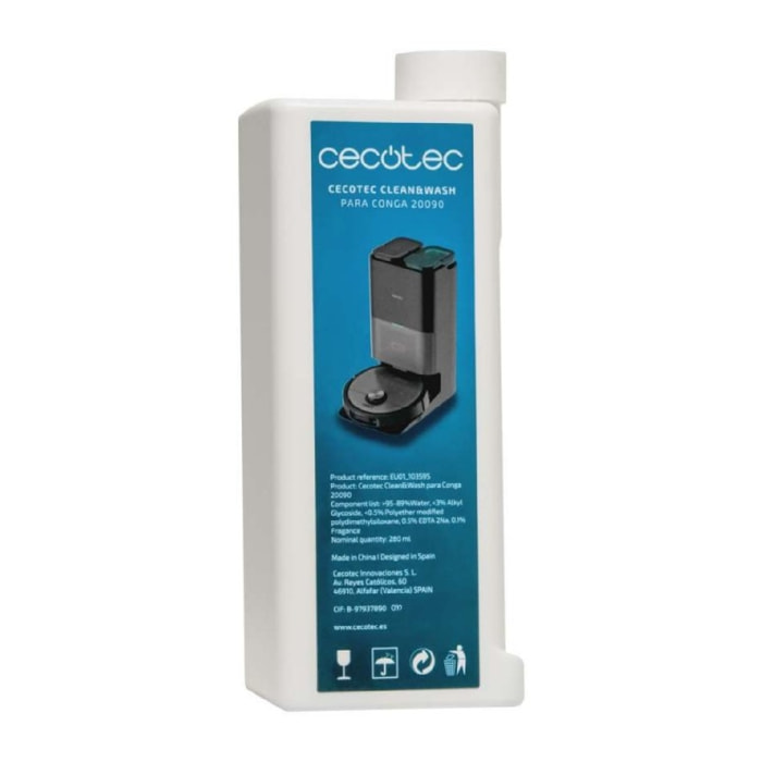 Liquido Detergente per Base Autosvuotante Clean&Wash per Conga 20090 ProAI Infin