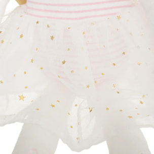 Peluche lapin glitter Zoé H.40cm