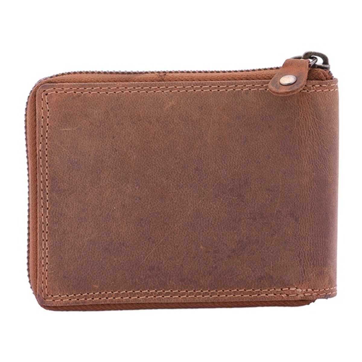 Portafoglio uomo in vera pelle - Modello False - Casual - 9.5 x 12.5 x 2.5 cm