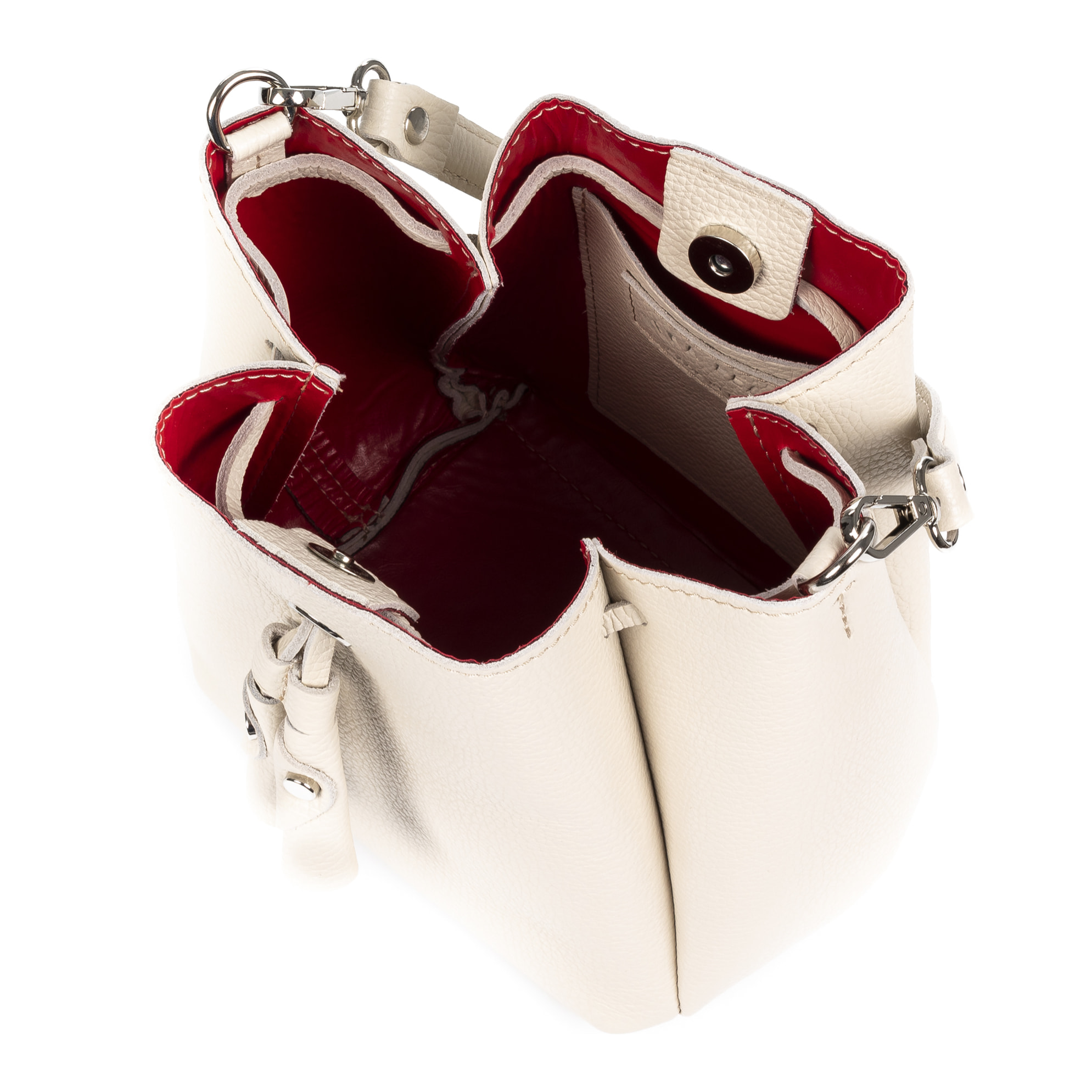 Idea Bolso de mano Mujer. Piel auténtica Dollaro.