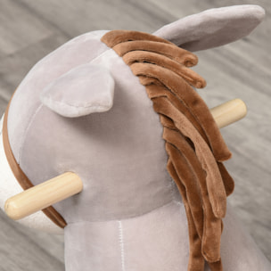 Cheval à bascule modèle âne