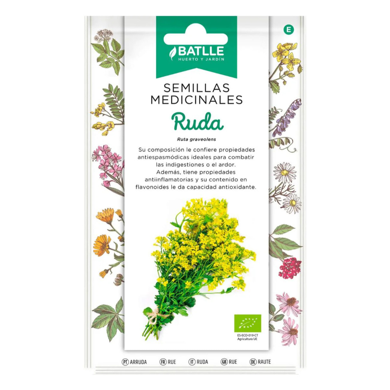 Semillas de Ruda ecológicas Batlle