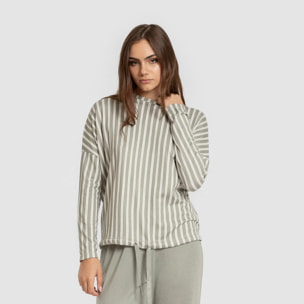 Pijama largo Secret mujer Raya Marsella Verde Caceria