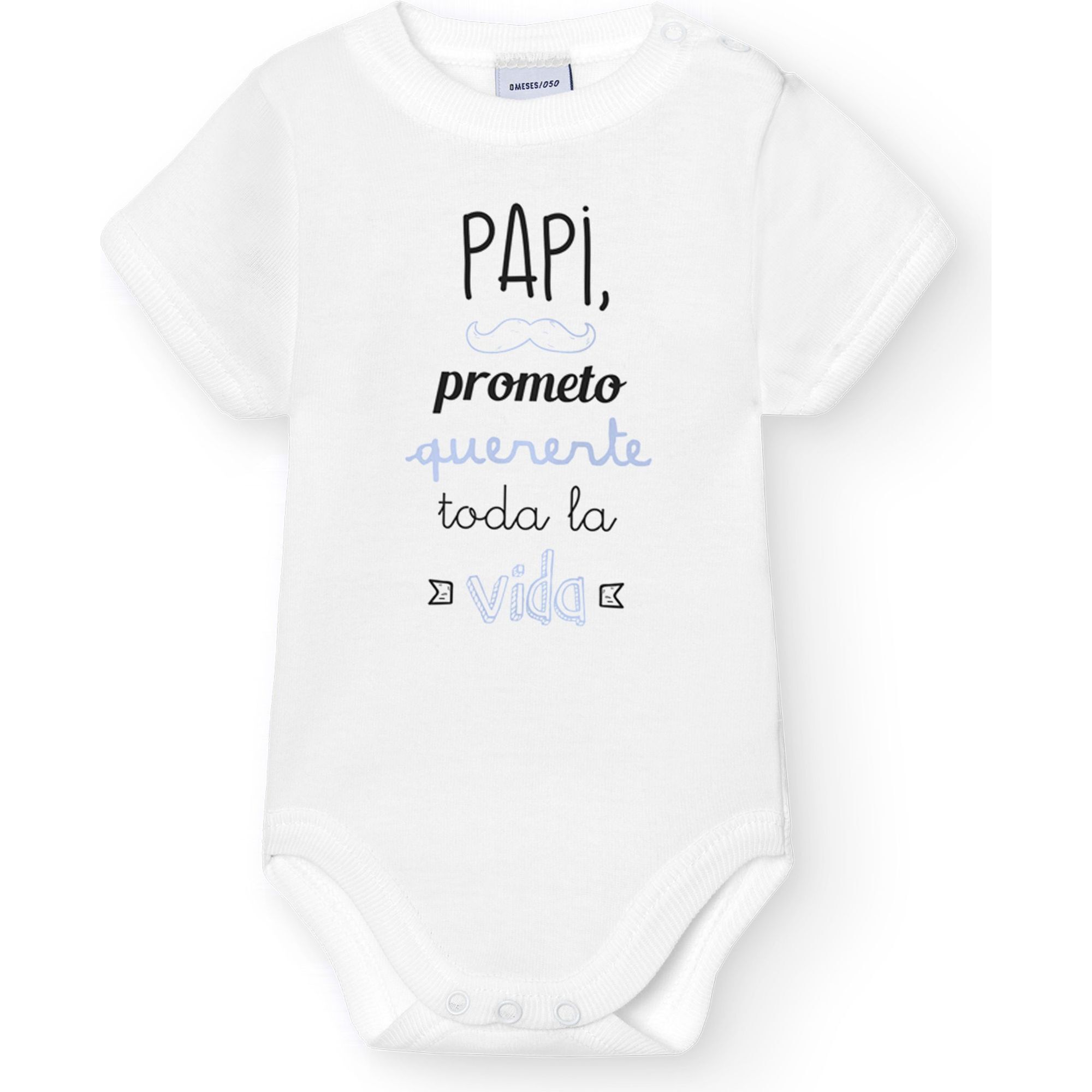 Body bebé personalizado frases algodón