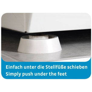 ACC. XAVAX ABSORBEURS VIBRATIONS LAVE-LINGE 4P