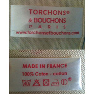 Torchon Bouteille Bourgogne