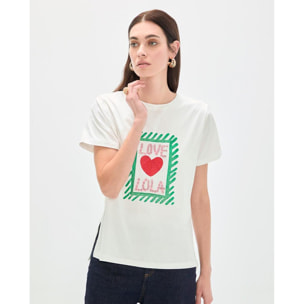 Maglietta con gioielli LOVE LOLA