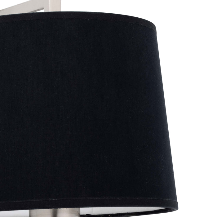 FRAME Aplique oro viejo mate/negra con lector LED