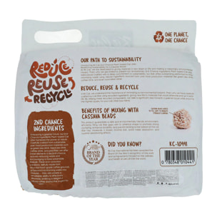 Kit Cat Arena Eco 2nd Chance - Coffee Beans (Natural) 2,5 Kg Semillas de Café , Guisante y Yuca