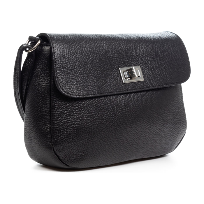 Arignano bolso bandolera mujer. Piel auténtica Dollaro.