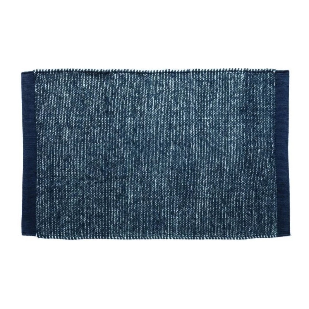 Tapis de bain Coton CHAMBRAY 50x80cm Bleu Spirella