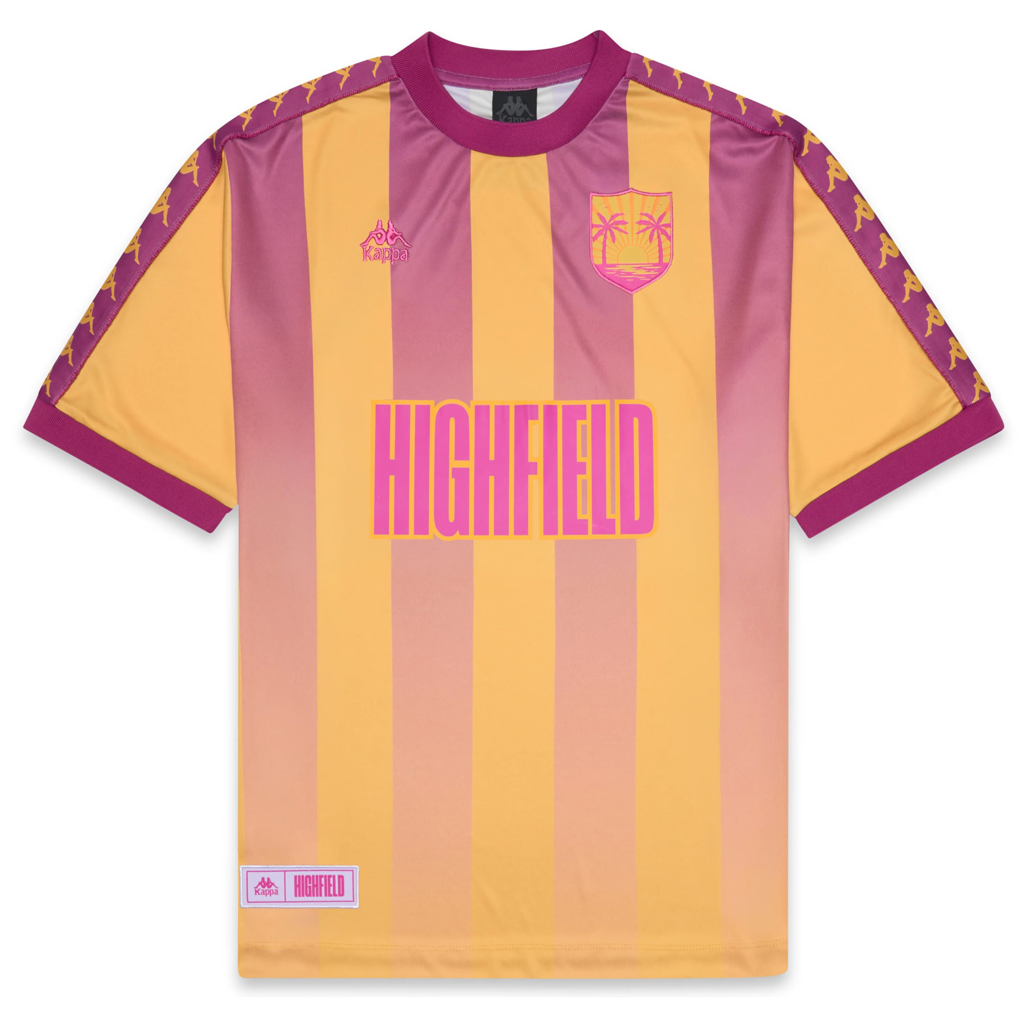 Kappa - Maglie gioco Uomo Donna Giallo - Authentic Highfield