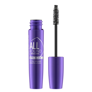 Allround Mascara - Mascara Ultra Black Volume Longueur et Courbure 11 ml