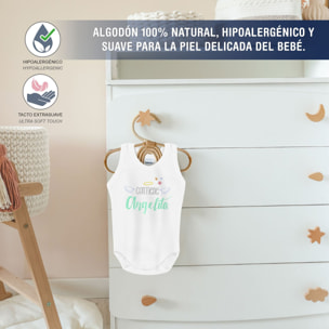 Body bebé tirantes personalizado frases