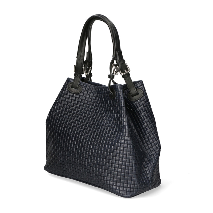 Borsa Shopper da donna - Modello Araminta - Vera Pelle - 32.0 x 29.0 x 17.0 cm