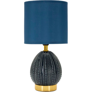 LAMPADA DA COMODINO FLAVI BLU CM Ø 15X30,5