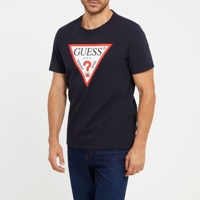T-shirt Original - logo - bleu marine
