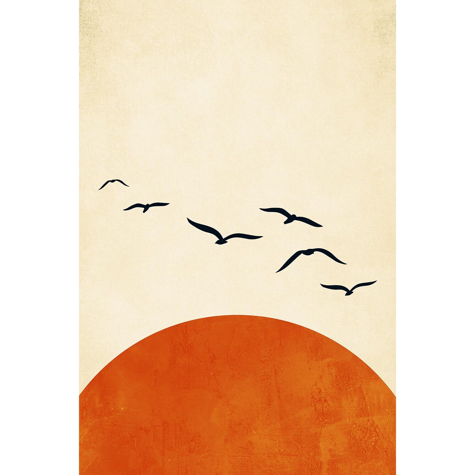 Tableau astronomie sunset dreams  Toile imprimée