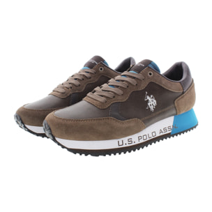 Sneakers U.S. Polo Assn. marrone chiaro