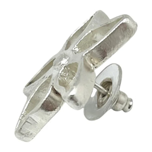 Pendiente presión Irregular Blom en plata chapado 10µ