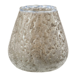 J-Line bougeoir - verre - gris - medium