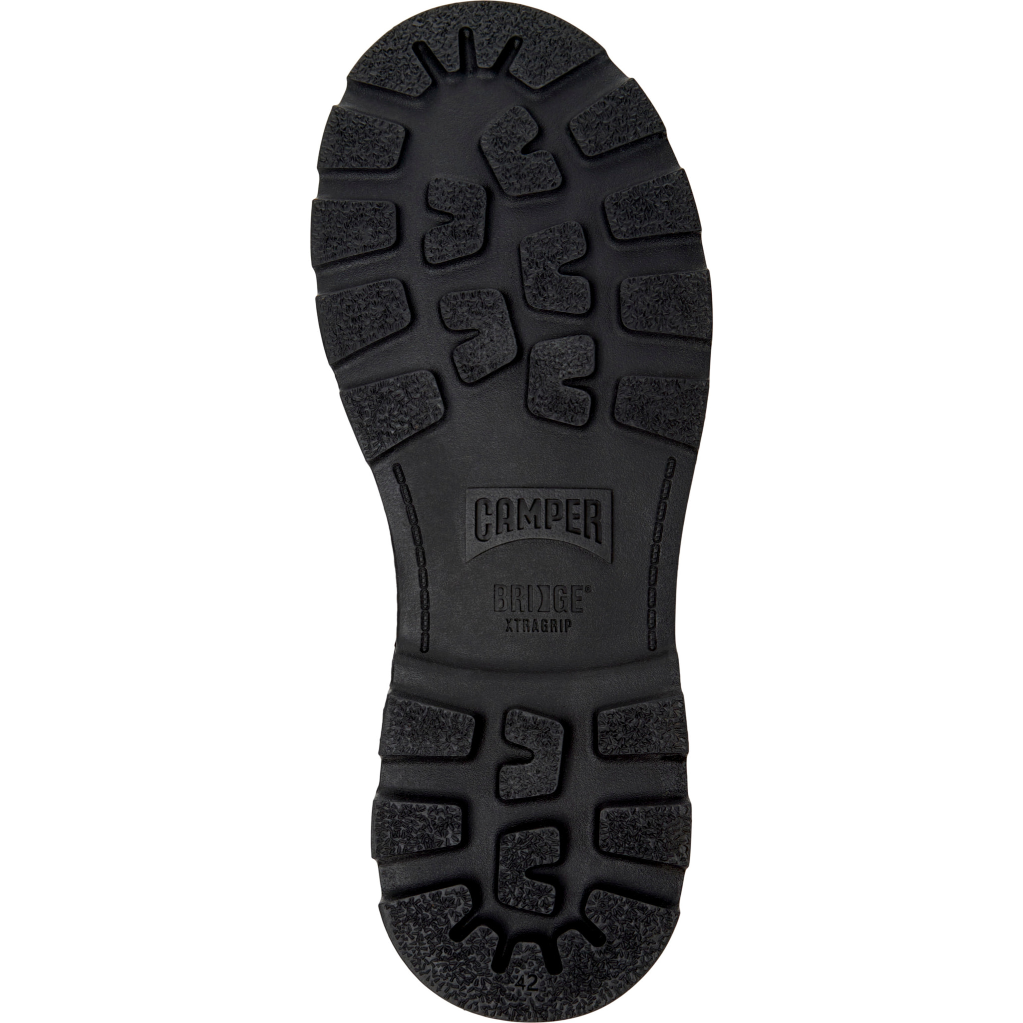 Botines - CAMPER Brutus+ - Negro - Cuero liso
