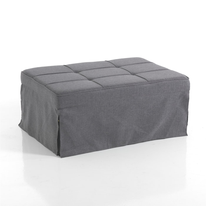 Tomasucci Pouf / letto / chaise longue QUICK grigio