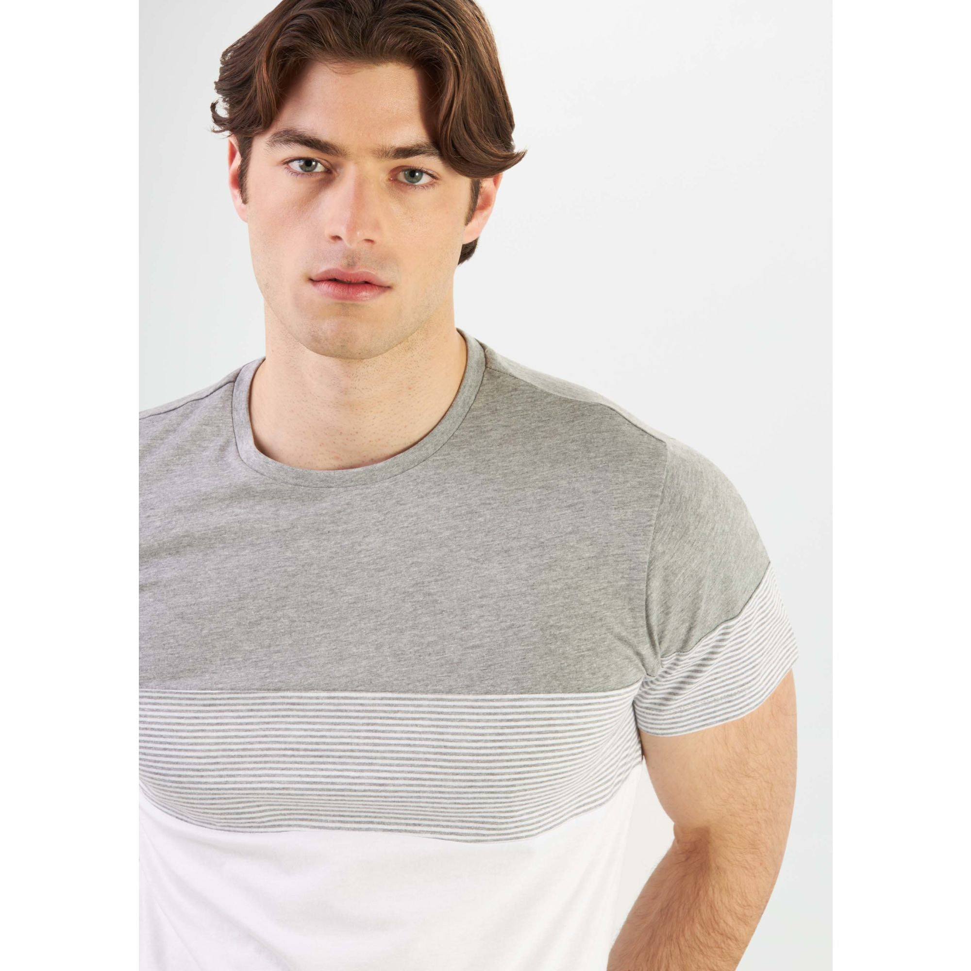 CONBIPEL T-SHIRT GRIGIO CHIARO M