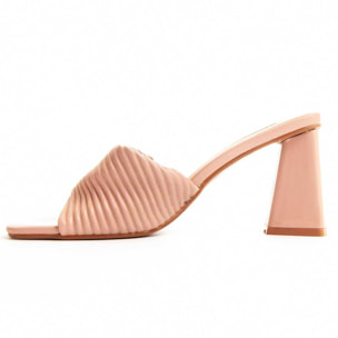 Sandalias de Tacón - Rosa - Altura: 8 cm