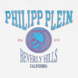 PHILIPP PLEIN Camiseta Cuello Redondo Ss CRYSTAL