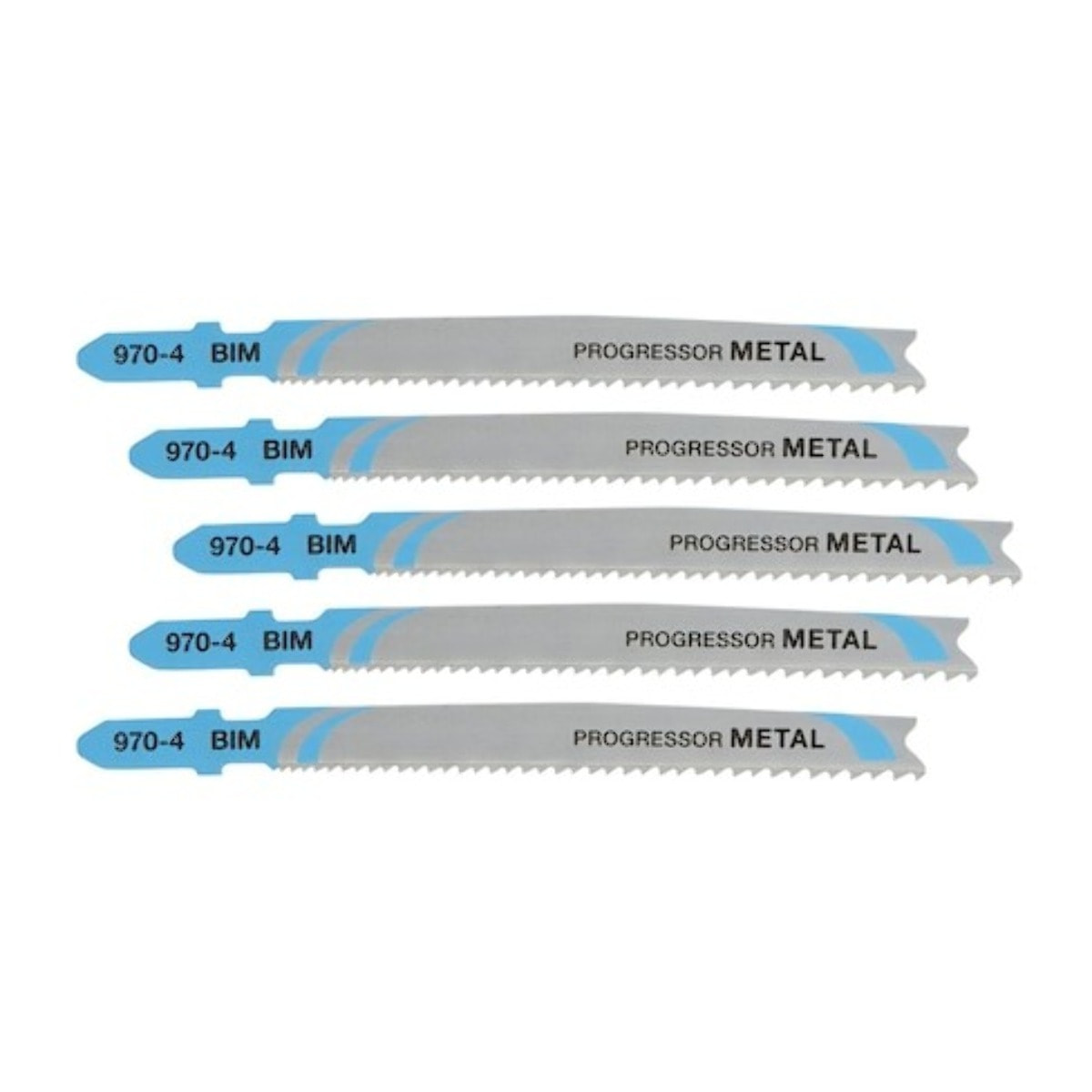 Lame de scie sauteuse denture métal, tubes profilés, alu profondeur de coupe <10 mm Attache en T - Lot de 5 pièces - DEWALT - DT2058-QZ