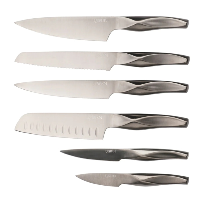 Couteaux de cuisine LARUS - 6 pièces