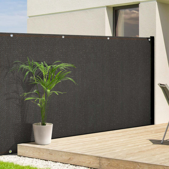 Brise vue occultant uni gris - Plusieurs modèles
