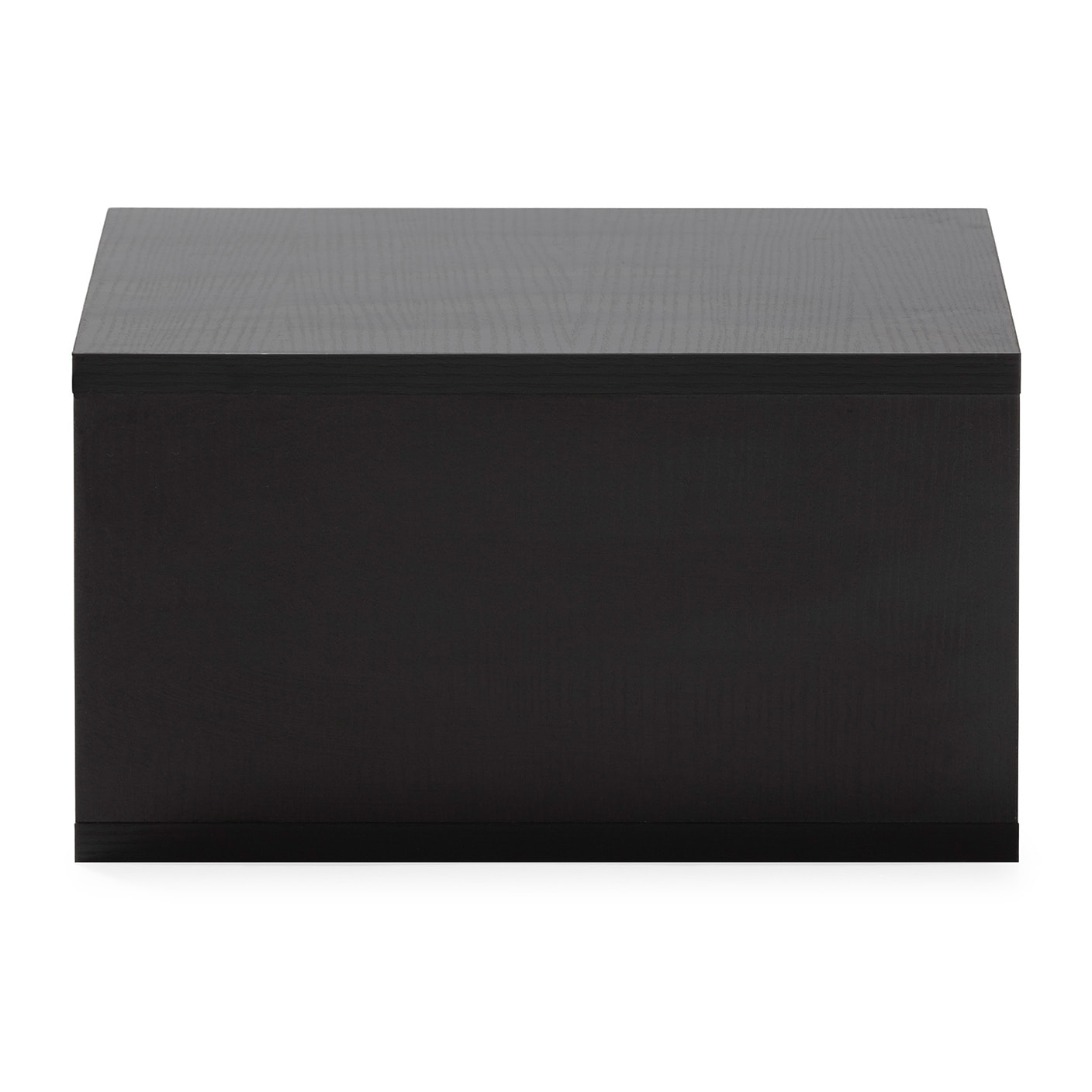 Mesita de noche flotante Apolo 1 cajón color Negro