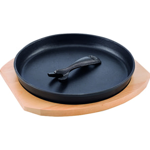 PIEDRA CARNE 3PC 25X3.0CM HIERRO FUNDIDO FOODIES MP