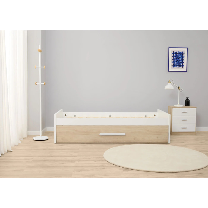 Cama Nido Marmota - Dos Camas de 90 o Cama + Cajón de almacenaje - Práctica y Robusta