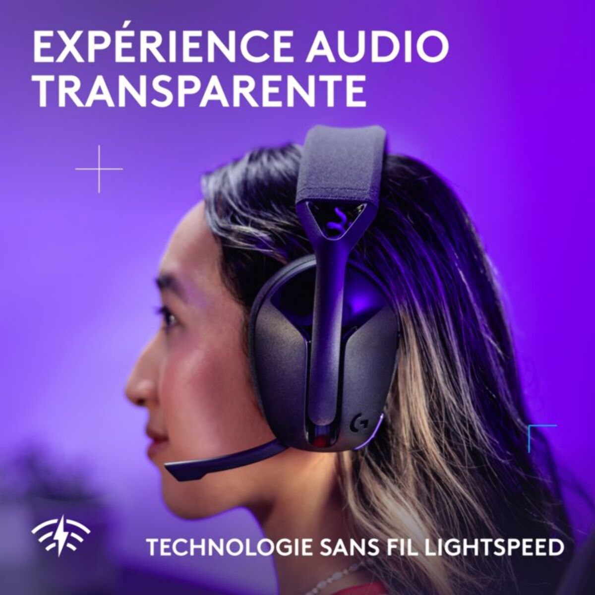 Casque gamer LOGITECH G321 Noir Lightspeed