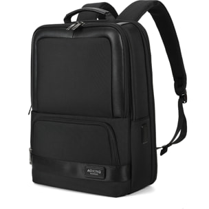 Zaino uomo in poliestere - Modello Silvano Lux - Casual - 30.0 x 42.0 x 15.0 cm